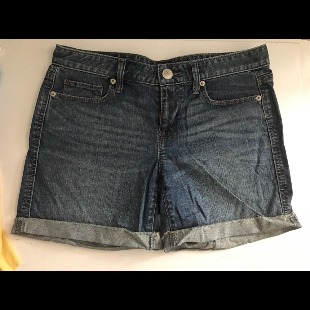 Jean shorts-Loft